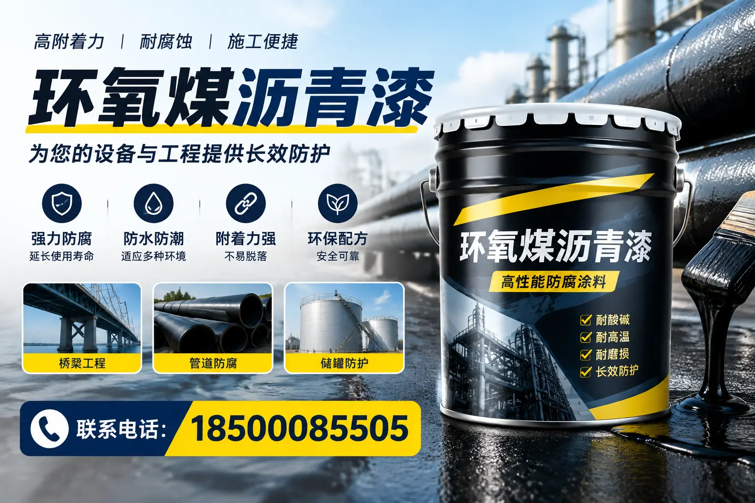 环氧煤沥青漆与其他涂料的对比分析，助力随州企业决策